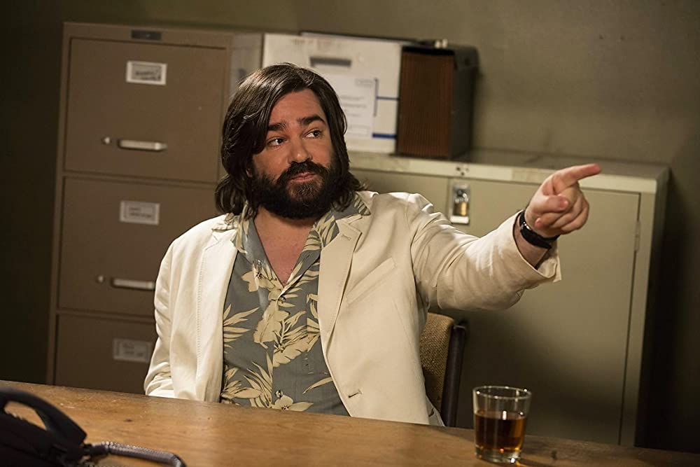 Picture of Matt Berry from the T.V. show Community in the episode 'Grifting 101'